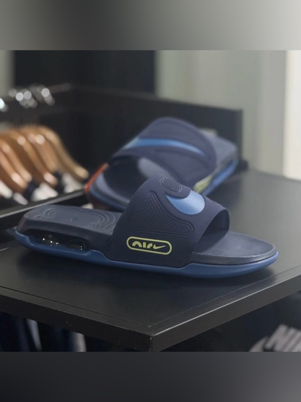 ✔️NIB✔️ NIKE Air Max Cirro Slides Midnight Navy Blue